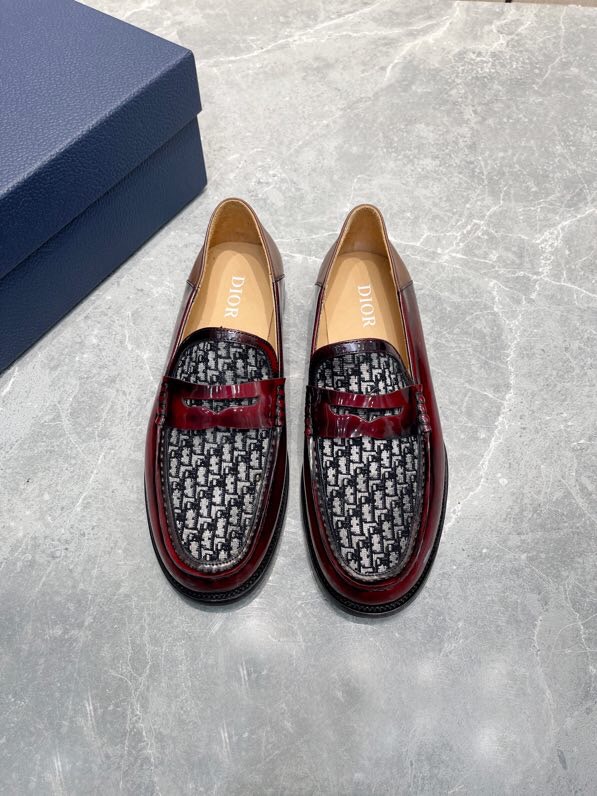 Christian Dior Explorer Loafer Red For Men CD