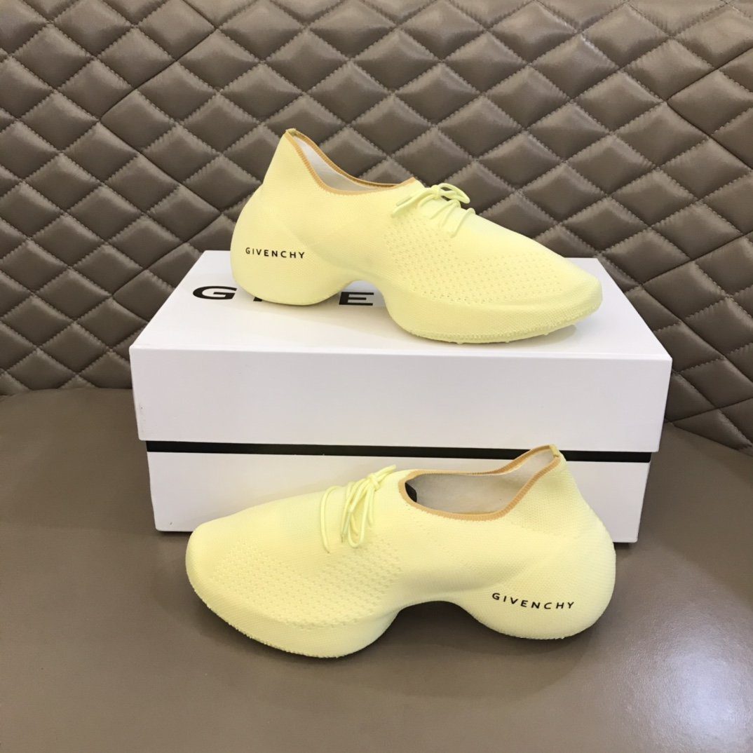 Givenchy TK-360 Mesh Sneakers Yellow For Men GVC BH006KH1AV-725