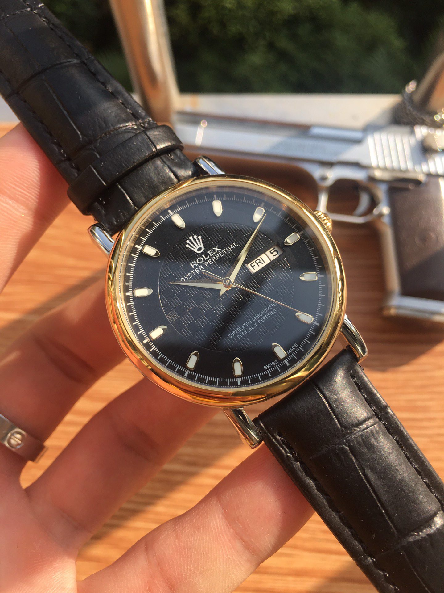 Rolex Datejust 41 Gold Toned For Men