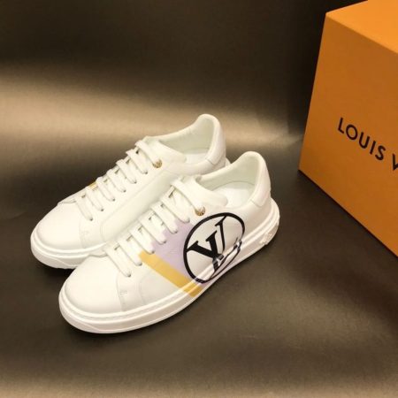 Louis Vuitton Time Out Sneaker White/Black For Women LV