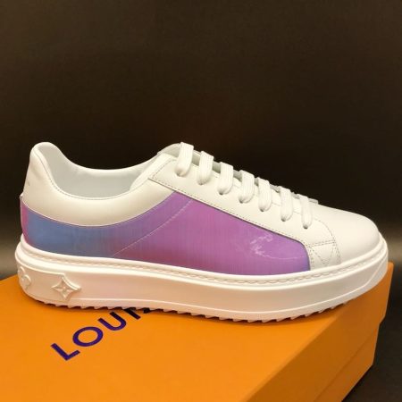 Louis Vuitton Time Out Sneaker White/Multi For Women LV
