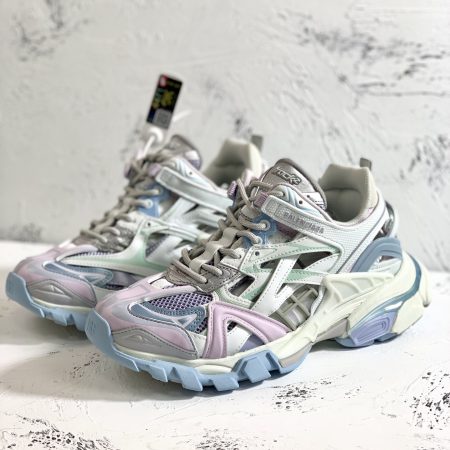Balenciaga Track.2 Clear Sole Trainers Multicolour For Women