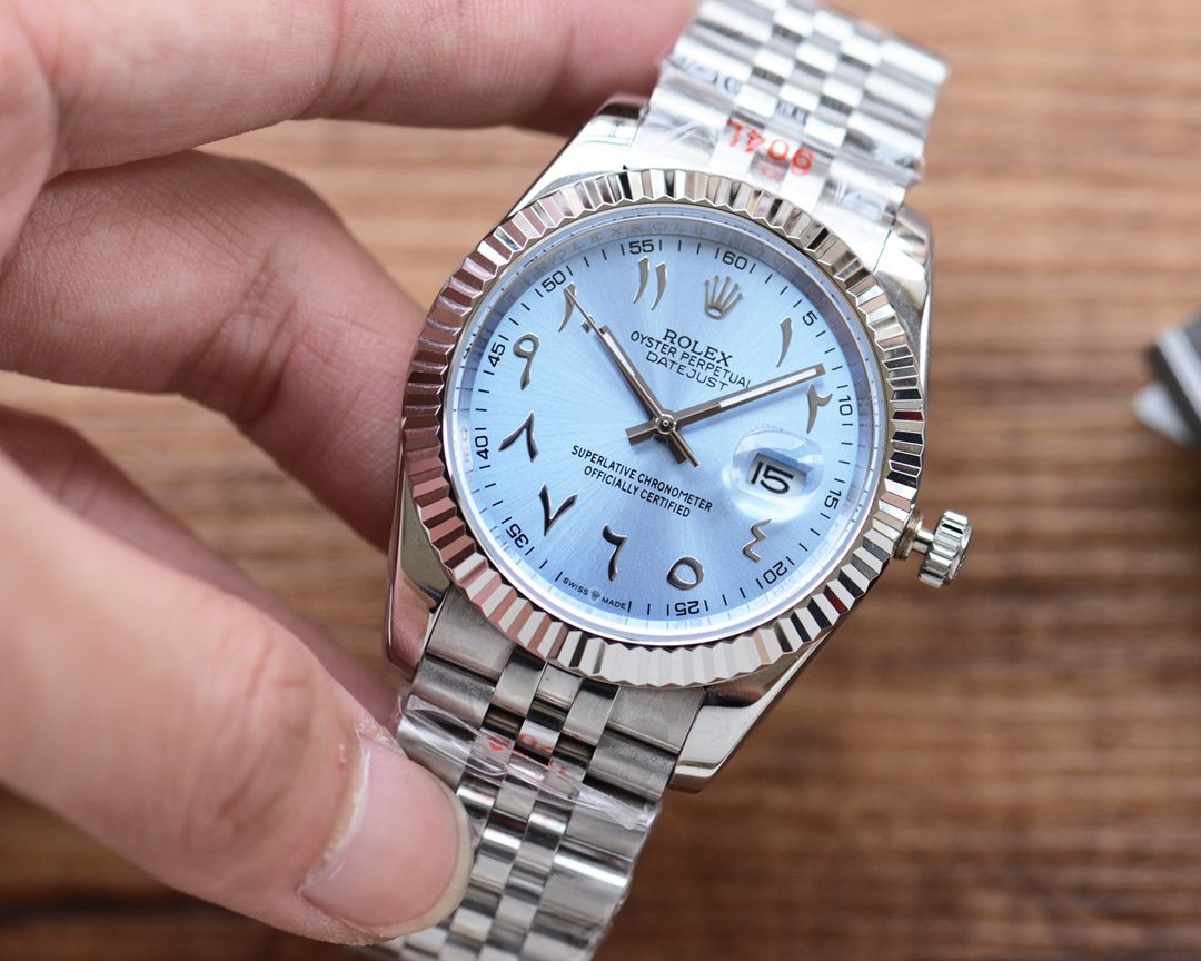 Rolex Datejust 41 Silver Toned For Men