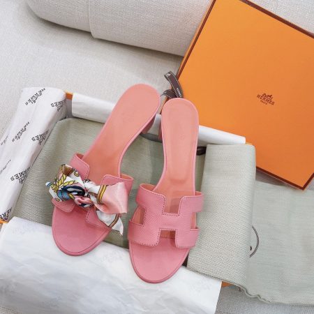 Hermes Oasis Sandal Pink For Women, Women’s Shoes H151215Z