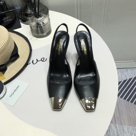 Yves Saint Laurent Women’s Blade Slingback Pumps Black For Women YSL
