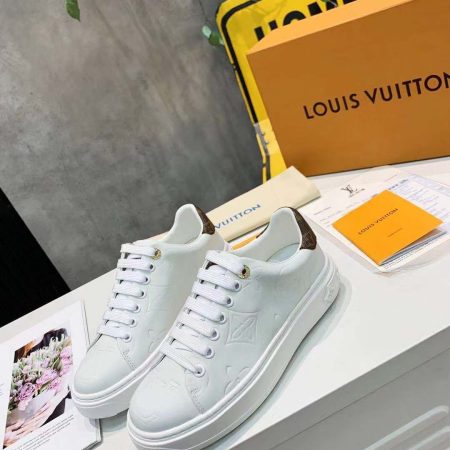 Louis Vuitton Time Out Sneaker White For Women LV