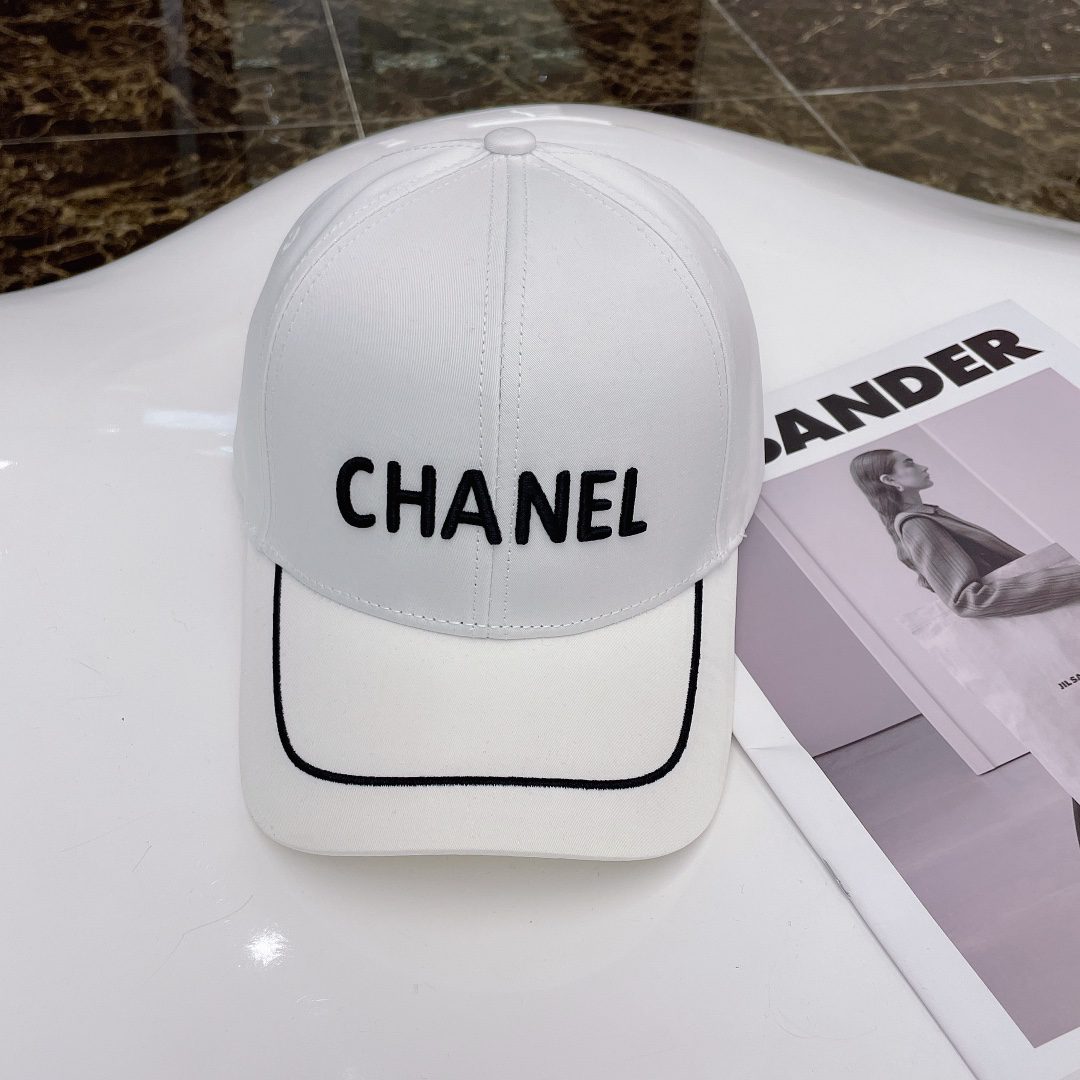 Chanel Cap White