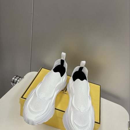 Fendi Low Trainers Sneakers White For Women 