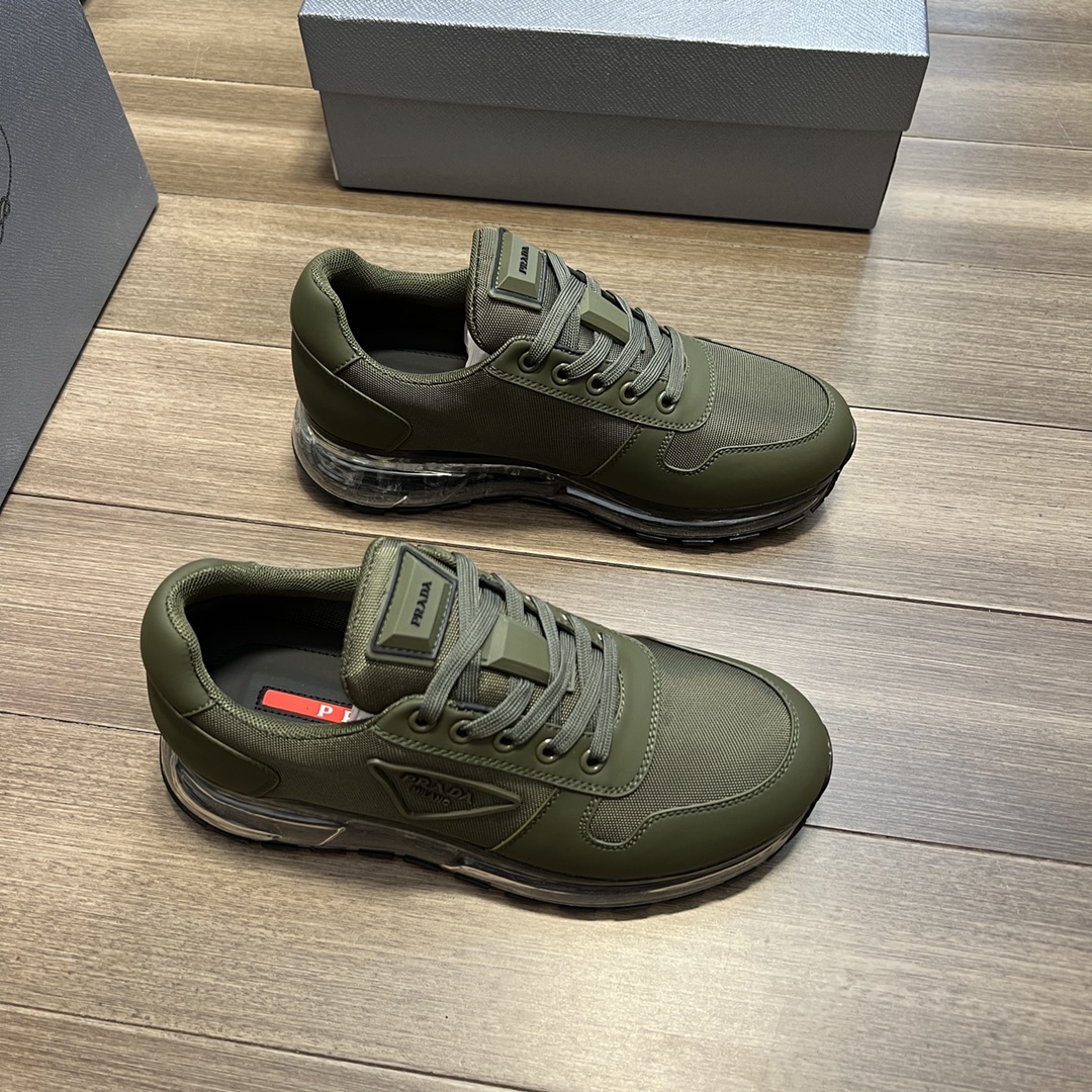 Prada Prax 01 Sneakers Green For Men 1.6in/40mm Prada