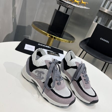 Chanel Sneakers Purple For Women, Women’s Shoes
