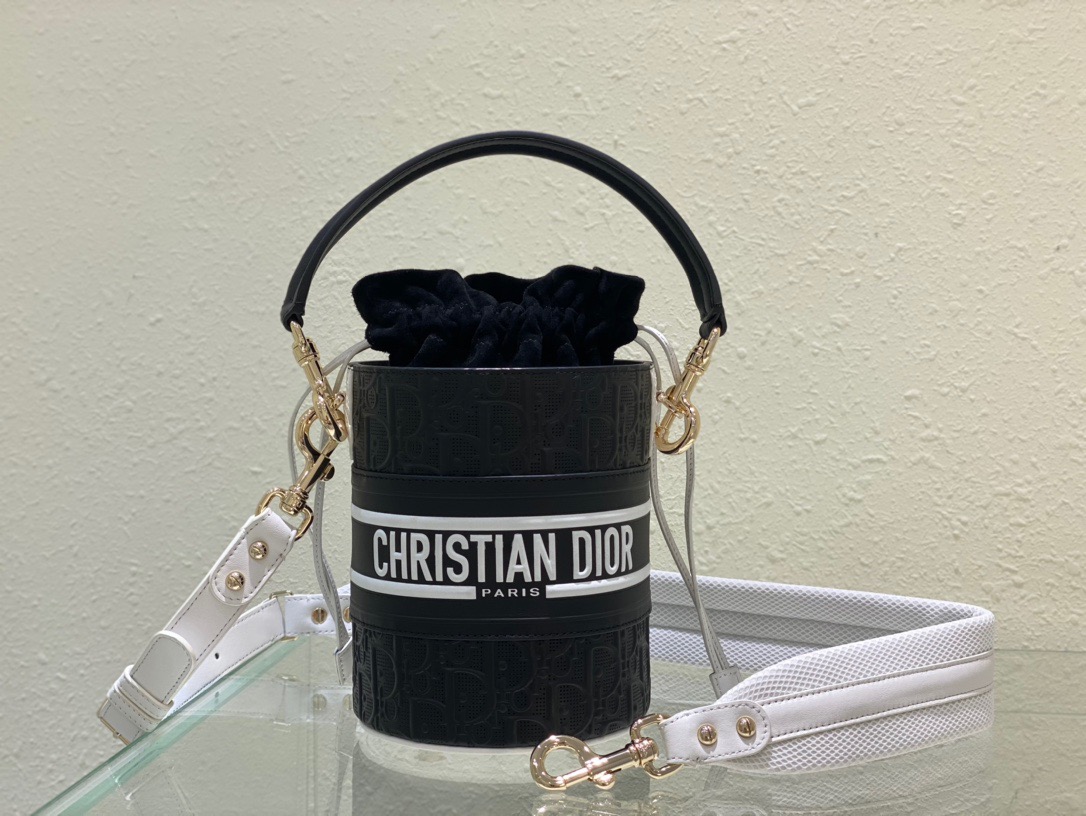 Christian Dior Small Dior Vibe Bucket Bag Black, For Women, Women’s Handbags 5.5in/14cm CD