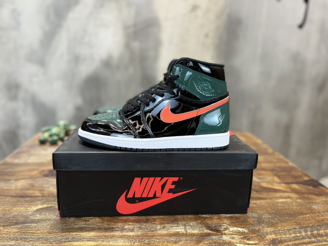 Nike Air Jordan 1 Retro High OG Green/Black For Men