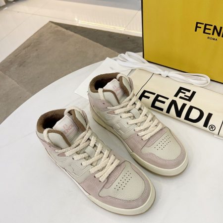 Fendi Low Tops In Pink For Women