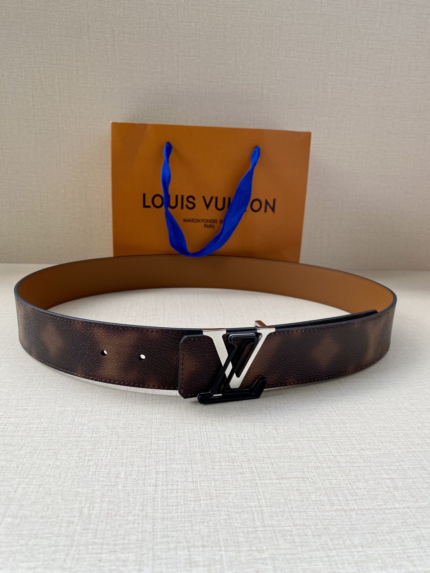 Louis Vuitton Iconic Reversible LV Belt Brown LV Women Belt