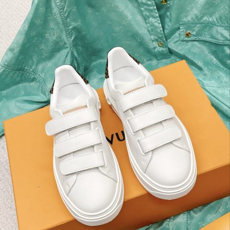 Louis Vuitton Women’s Time Out Sneaker Brown For Women LV 1AAF7J