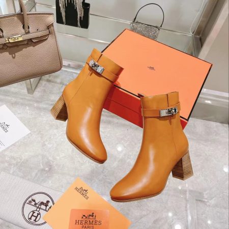Hermes Saint Germain Ankle Boot Brown For Women, Women’s Shoes H202257Z A3370