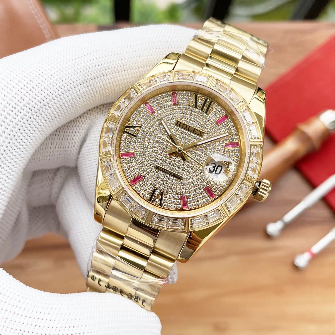 Rolex Datejust 41mm Oyster Perpetual Gold Toned For Men