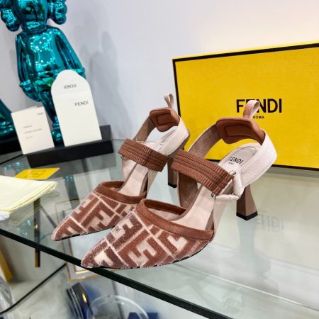 Fendi Colibri Micromesh Brown For Women FF