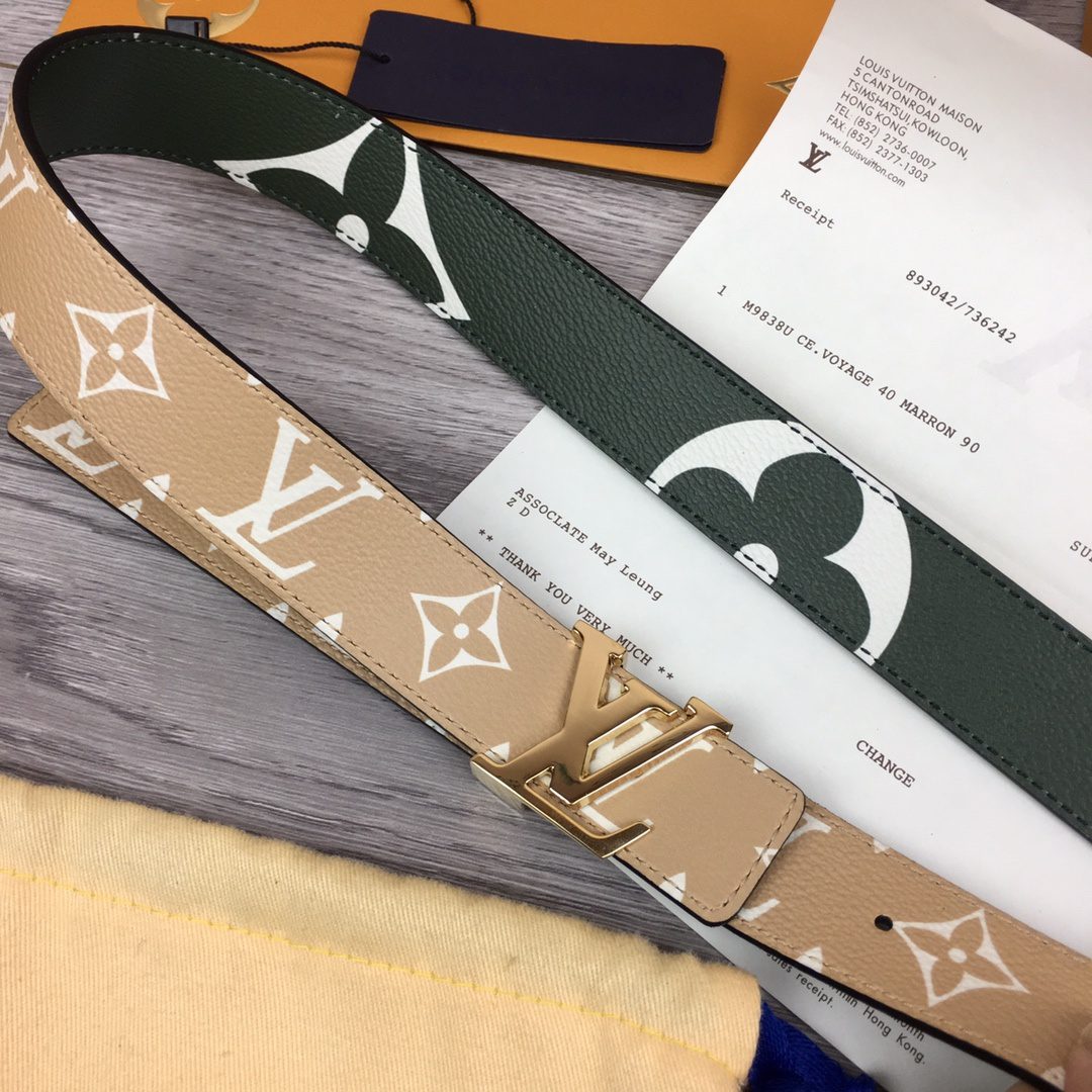 Louis Vuitton LV Iconic Reversible Belt Monogram, LV Women Belt