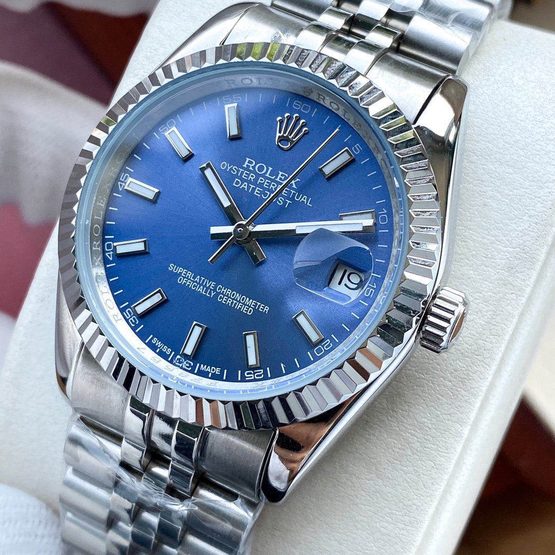 Rolex Datejust 36 Silver Toned For Men