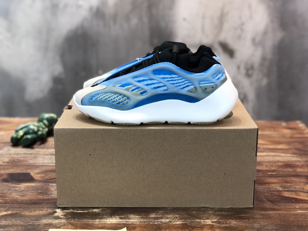 adidas yeezy 700 V3 Azareth White Blue For Men G54850