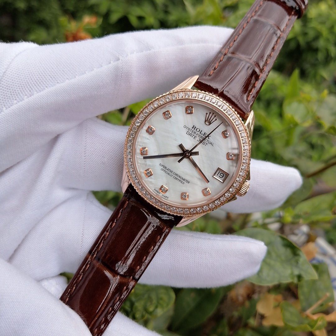 Rolex Datejust Perpetual 36mm Gold Toned For Women