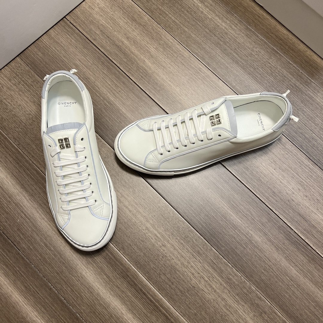 Givenchy City Sport Two-Tone Sneakers Grey And White For Men GVC