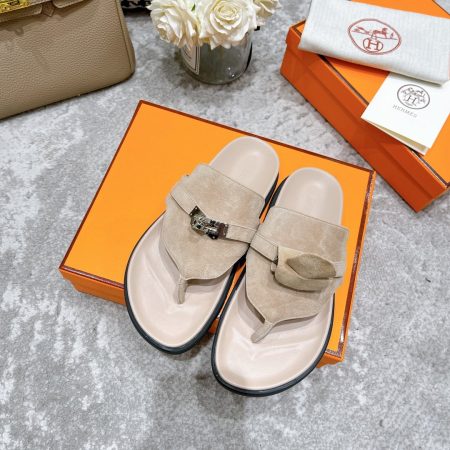 Hermes Empire Sandal Beige For Women, Women’s Shoes H221075Z