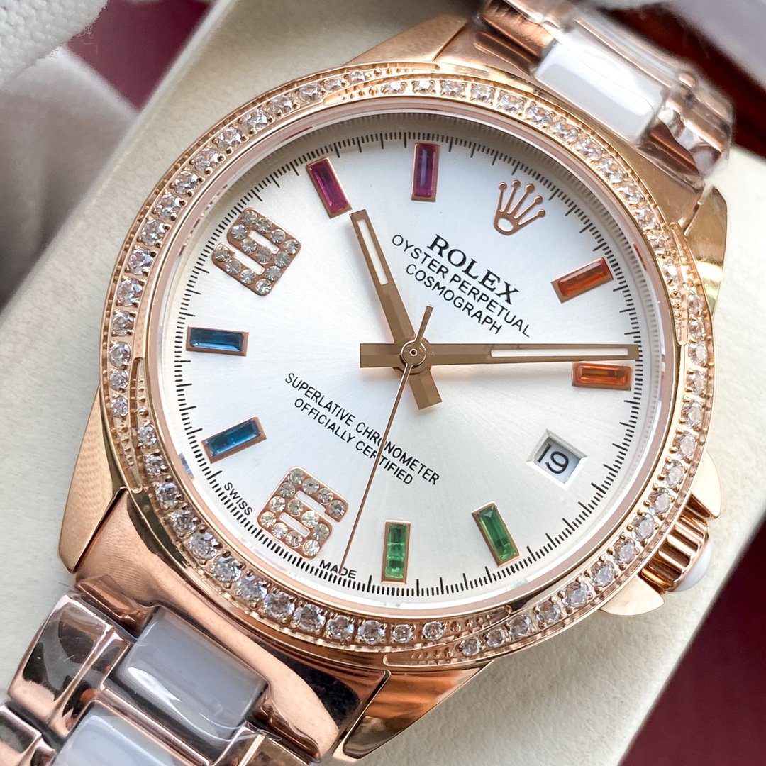 Rolex Datejust Perpetual 36mm Gold Toned For Women