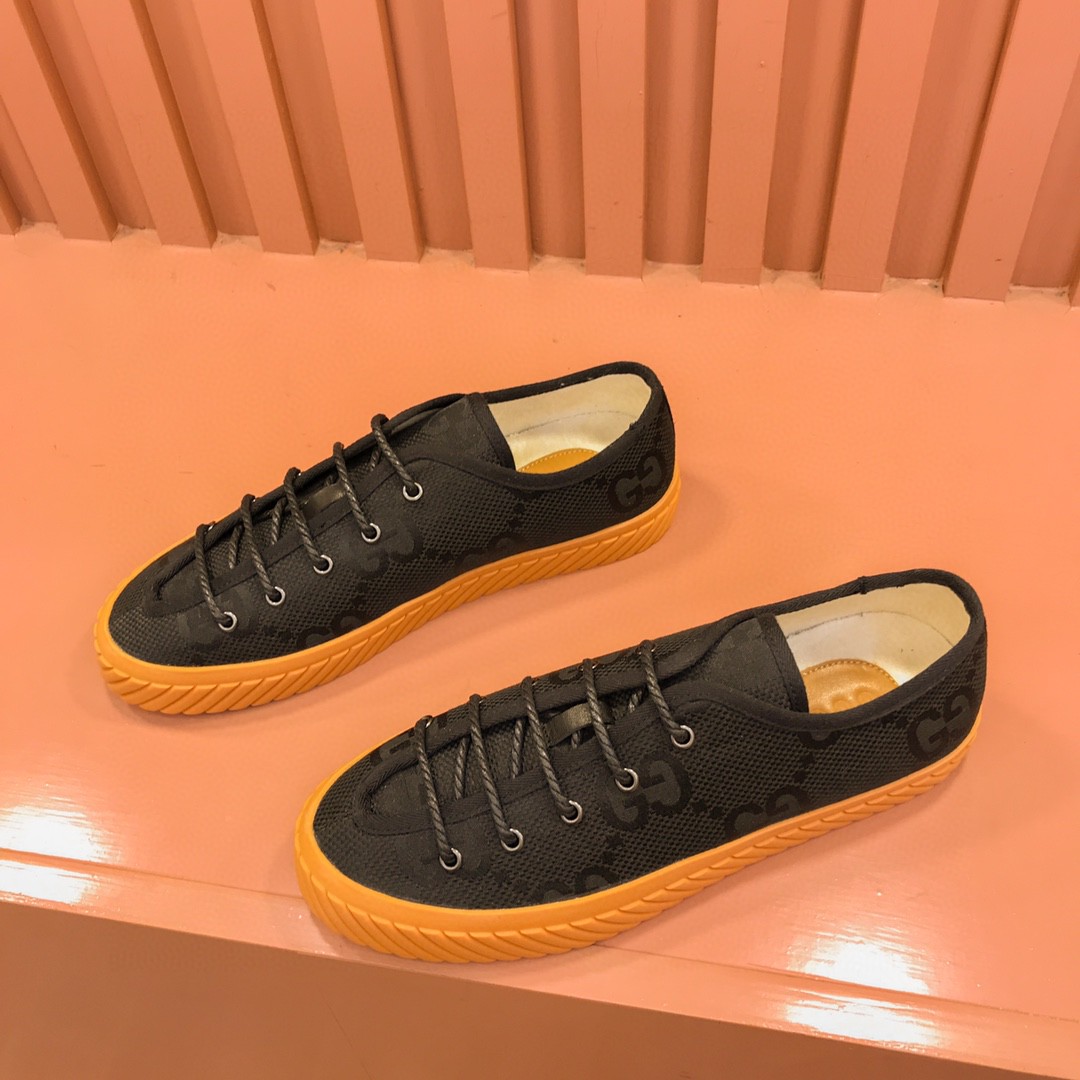 Gucci Men’s Maxi Gucci Sneaker Black For Men ‎‎‎703688 UKOH0