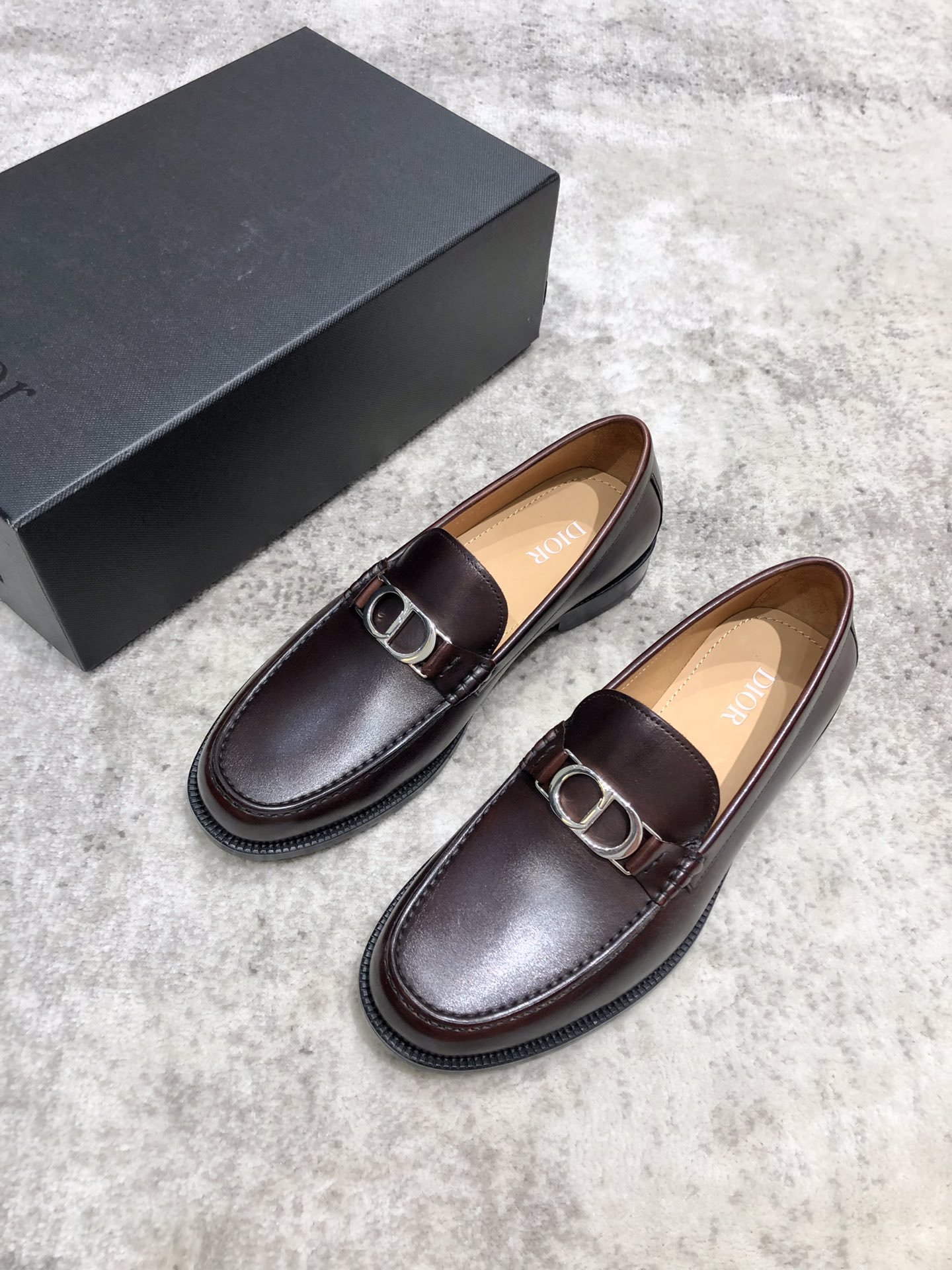Christian Dior Loafer Black For Men CD