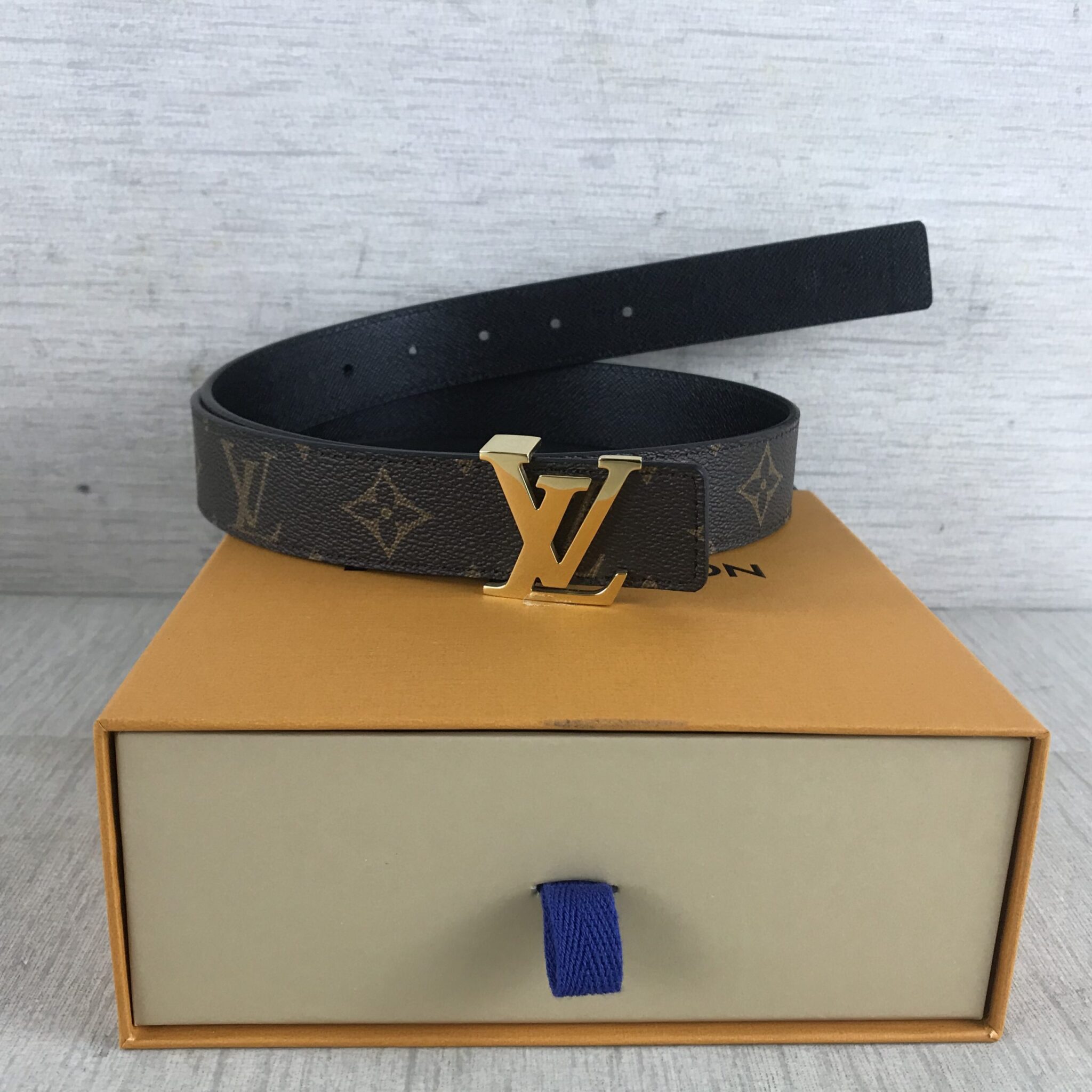 Louis Vuitton LV Initiales Reversible Belt Monogram Canvas, LV Women Belt
