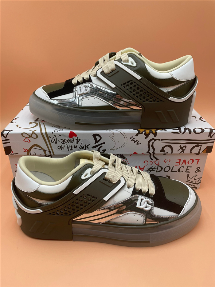 Dolce & Gabbana Custom 2.Zero Sneakers Multicolor For Men DG Shoes