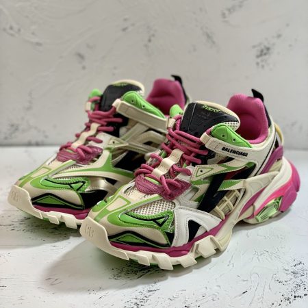 Balenciaga Track.2 Clear Sole Trainers Multicolour For Women