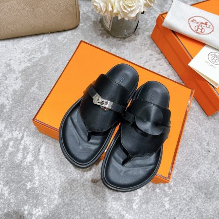 Hermes Empire Sandal Black For Women, Women’s Shoes H221074Z 02360