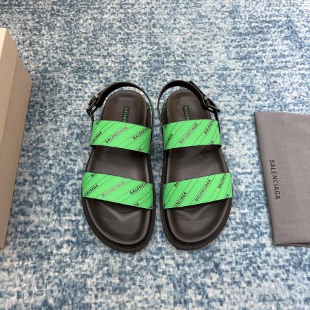 Balenciaga Sandal Black/Green For Women
