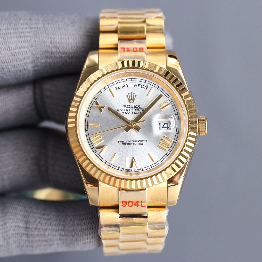 Rolex Day-Date 41mm Gold Toned For Men