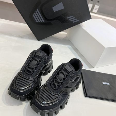 Prada Cloudbust Thunder Sneakers Black For Women Prada 1E819L_3KR2_F0002_F_050