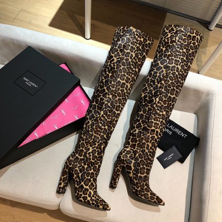 Yves Saint Laurent Women’s High Boots Multicolor For Women YSL