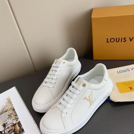 Louis Vuitton Time Out Sneaker White For Women LV