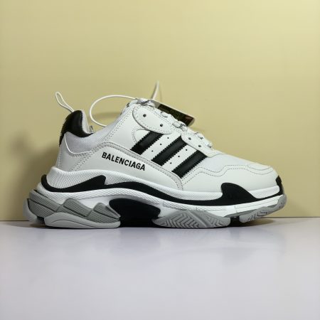 Balenciaga x Adidas Triple S Trainers White For Women