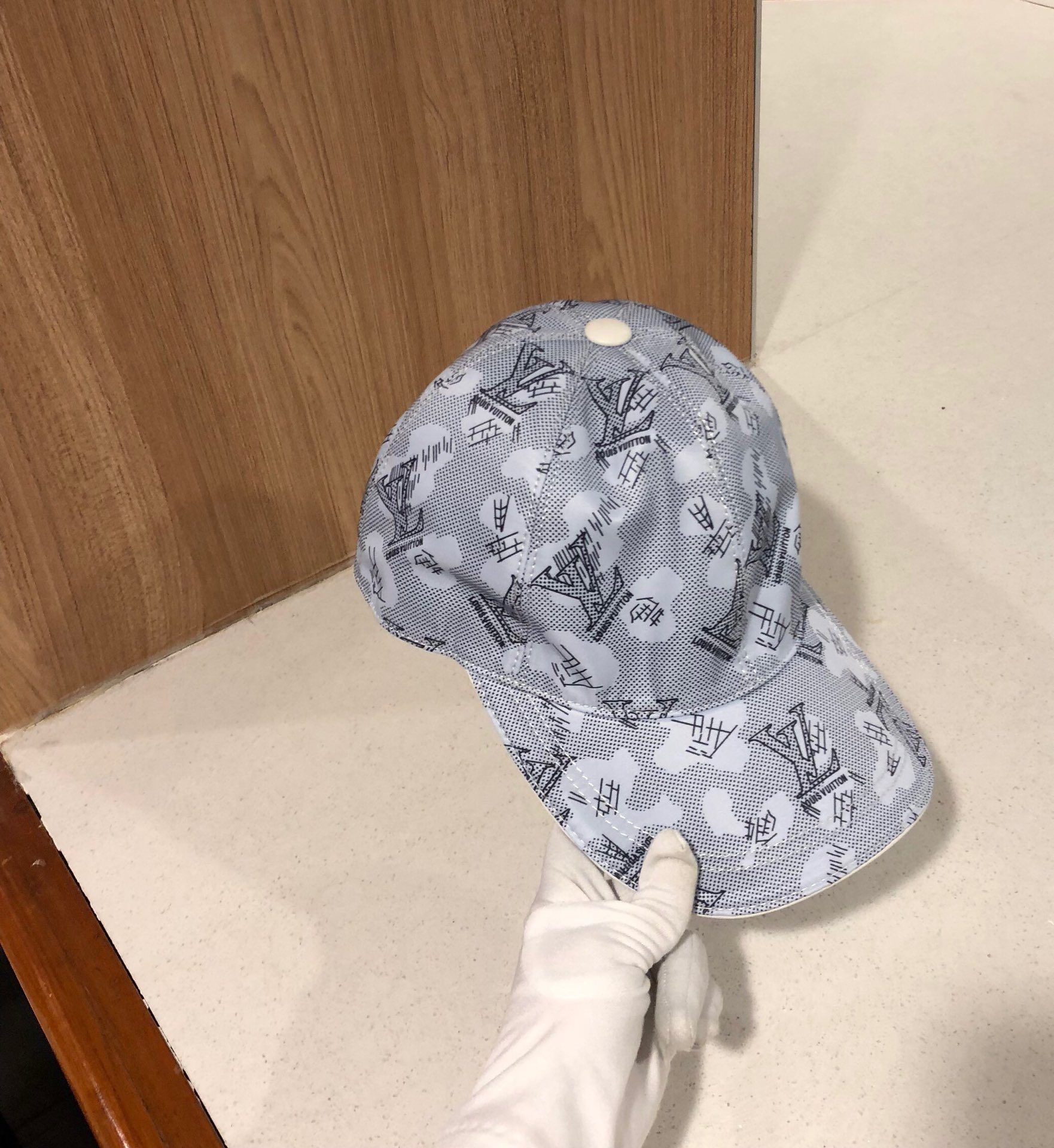 Louis Vuitton Match Cap Grey LV Cap